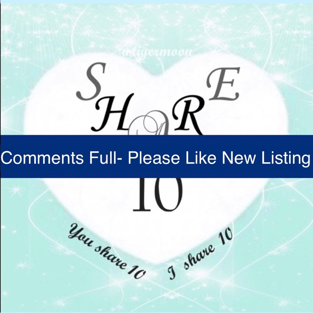 ❌comments full❌please like new listing ❌ - Picture 1 of 1